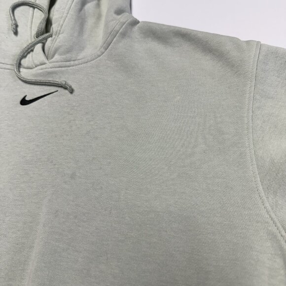 Nike Center Check Hoodie Sweatshirt Mens Small Embroidered Check Logo - Picture 6 of 15